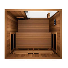 Finnmark FD-1 Full Spectrum 1-Person Home Infrared Sauna With Bluetooth Audio [FD-KN001]
