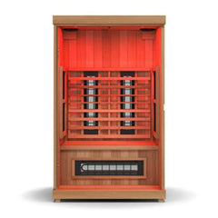 Finnmark FD-2 Full-Spectrum 2-Person Home Infrared Sauna With Built-In LCD Touchscreen Controller [FD-KN002]