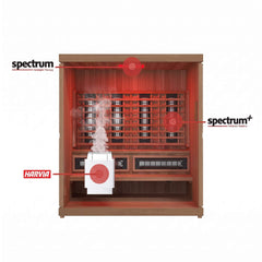 Finnmark FD-5 Trinity XL 4-Person Home Infrared & Steam Sauna Combo [FD-KN005]