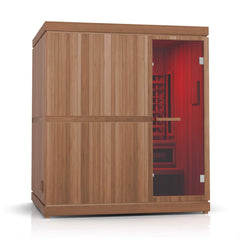 Finnmark FD-5 Trinity XL 4-Person Home Infrared & Steam Sauna Combo [FD-KN005]