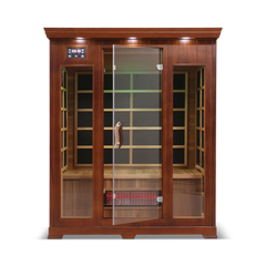 Health Smart 3 Person Full Spectrum Infrared Sauna (Cedar)