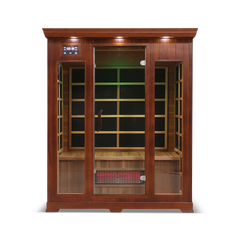 Health Smart 3 Person Full Spectrum Infrared Sauna (Cedar)