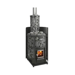 Harvia Legend 150 BK 16kW Wood Burning Sauna Stove Package [LGND-PKG-BK-WH] (SAK82047)