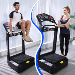 Rovix Heavy-Duty 400LBS Whole Body Vibration Plate Workout Machine (SAK57390)