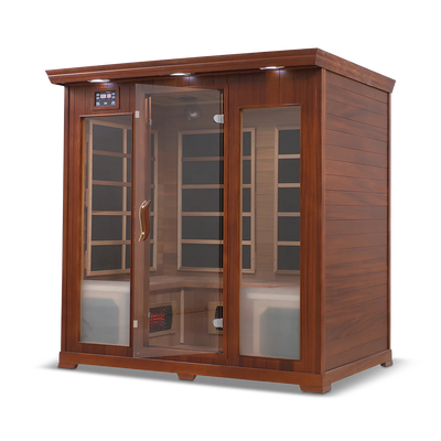 Health Smart 4 Person Full Spectrum Infrared Sauna (Cedar)