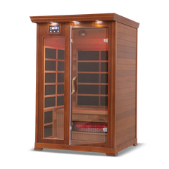 Health Smart 2 Person Full Spectrum Infrared Sauna (Cedar)