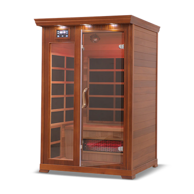 Health Smart 2 Person Full Spectrum Infrared Sauna (Cedar)