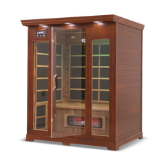 Health Smart 3 Person Full Spectrum Infrared Sauna (Cedar)