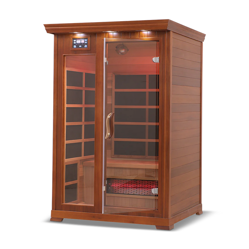 Health Smart 2 Person Full Spectrum Infrared Sauna (Cedar)