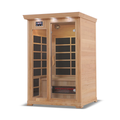 Health Smart 2 Person Full Spectrum Infrared Sauna (Hemlock)