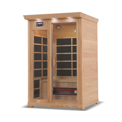 Health Smart 2 Person Full Spectrum Infrared Sauna (Hemlock)