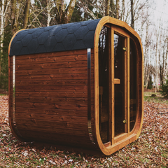 Mande MW20 Outdoor ThermoWood Sauna – Premium Backyard Relaxation by Patio Elegance