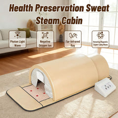 Premium 360-Degree Full-Body Far Infrared Dry Sauna Dome