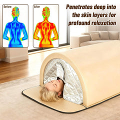 Premium 360-Degree Full-Body Far Infrared Dry Sauna Dome