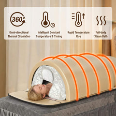 Premium 360-Degree Full-Body Far Infrared Dry Sauna Dome
