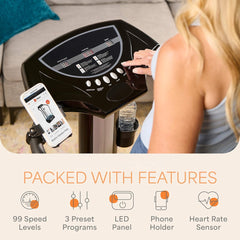 Premium Vibration Plate Exercise Machine With Handles And 99 Speed Levels (SAK30851)