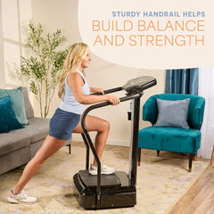 Premium Vibration Plate Exercise Machine With Handles And 99 Speed Levels (SAK30851)