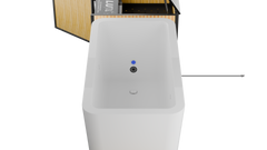 RevX Acrylic X Tub Cold Plunge + LUX High Performance Chiller and Filtration System